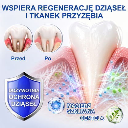 Zoencgz® 🦷🍑 Żel antybakteryjny do regeneracji dziąseł | Widoczne efekty w 7 dni
